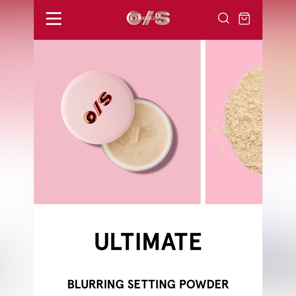 One Size Ultimate Blurring Setting Powder TRANSLUCENT